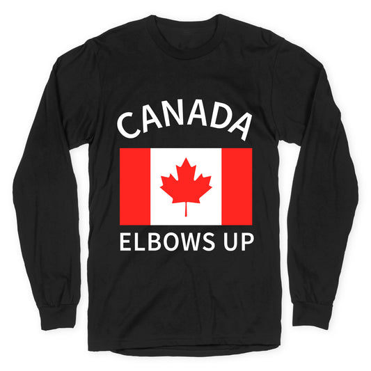 Elbows Up Canada Longsleeve Tee