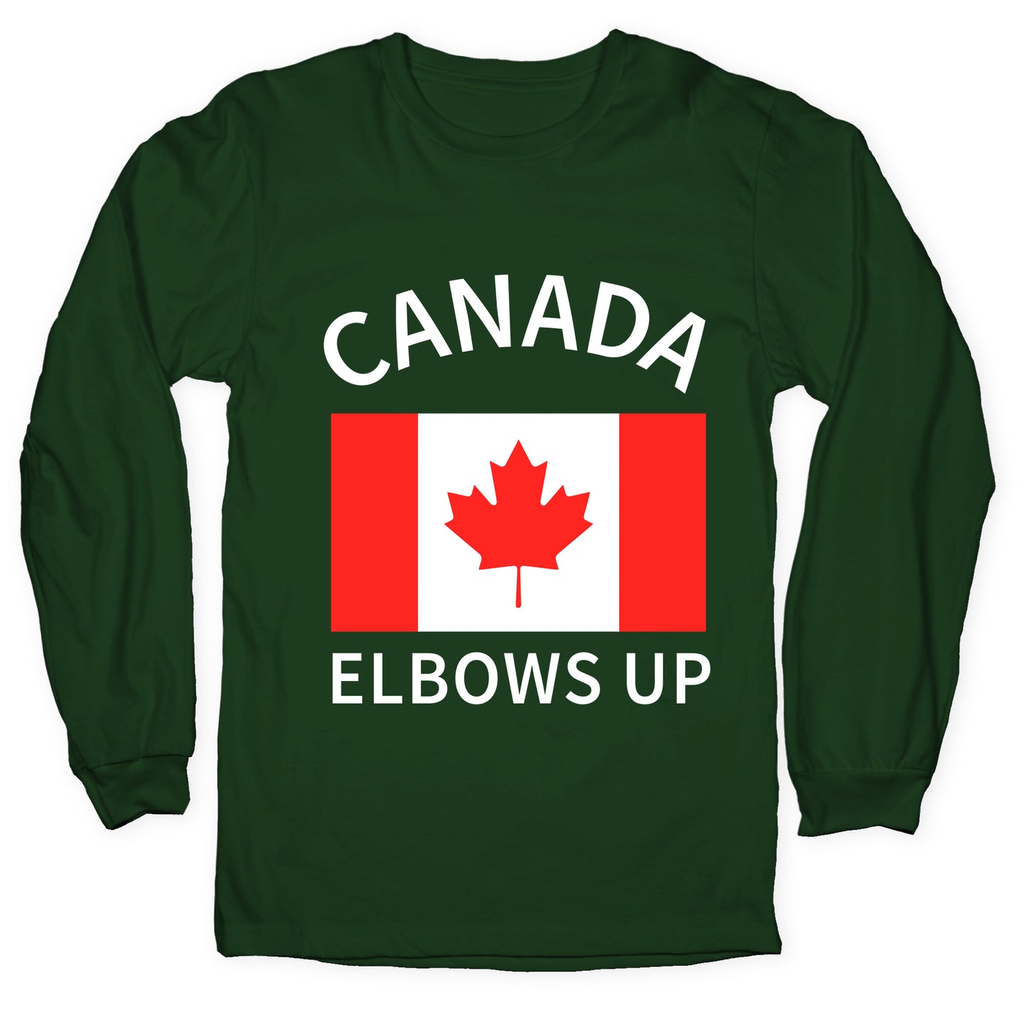 Elbows Up Canada Longsleeve Tee
