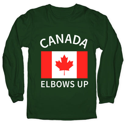 Elbows Up Canada Longsleeve Tee