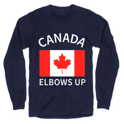 Elbows Up Canada Longsleeve Tee