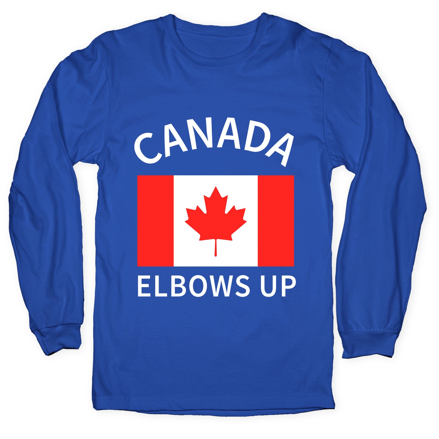 Elbows Up Canada Longsleeve Tee