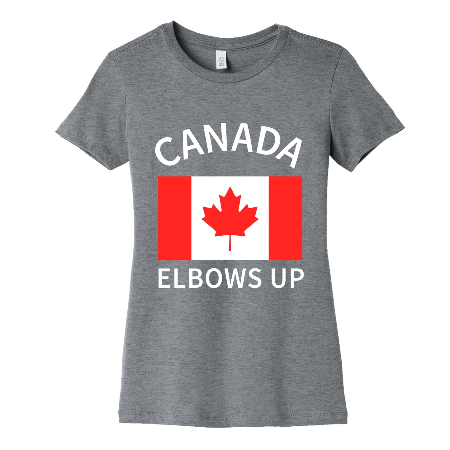 Elbows Up Canada Womens Cotton Tee