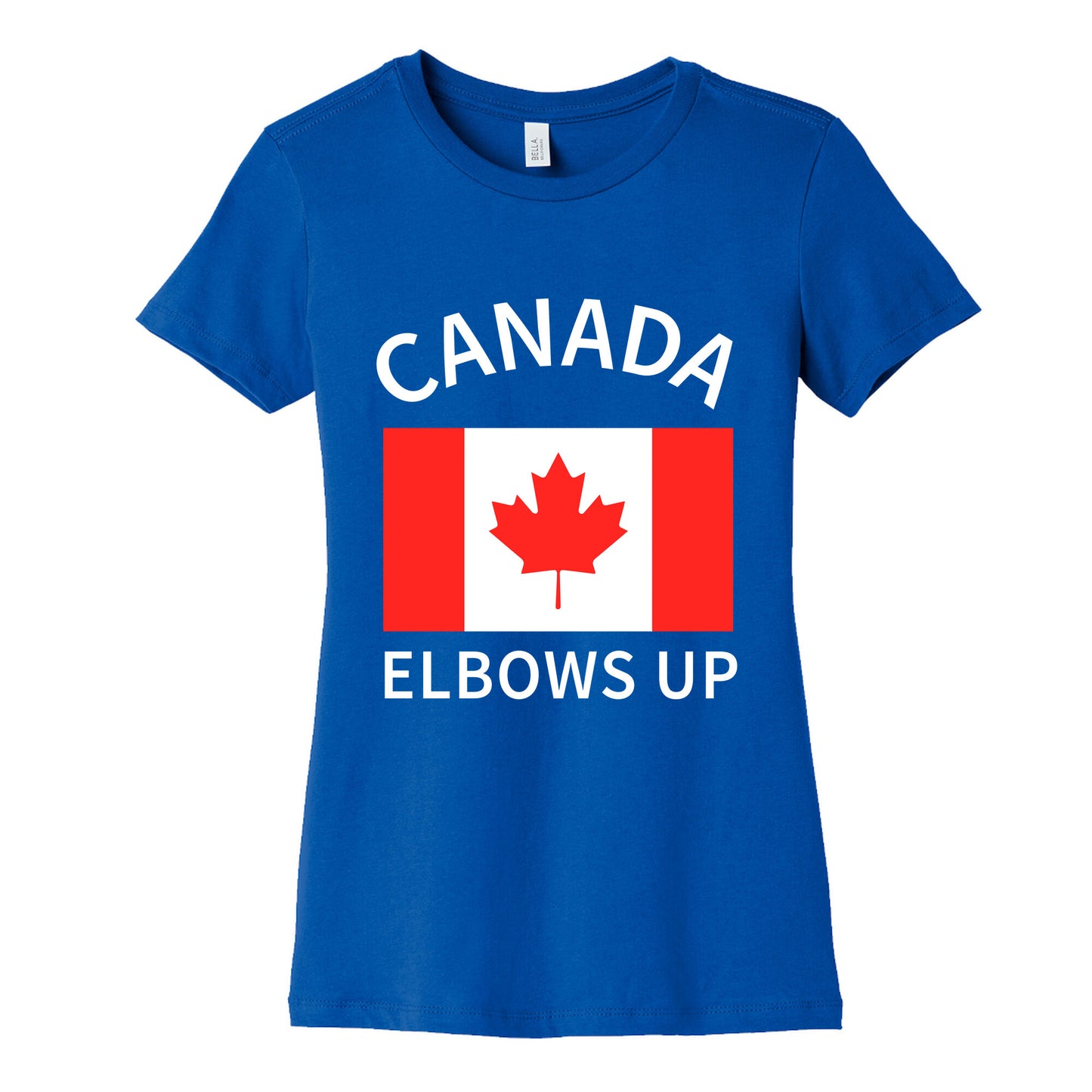 Elbows Up Canada Womens Cotton Tee