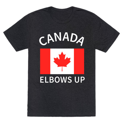 Elbows Up Canada Unisex Triblend Tee