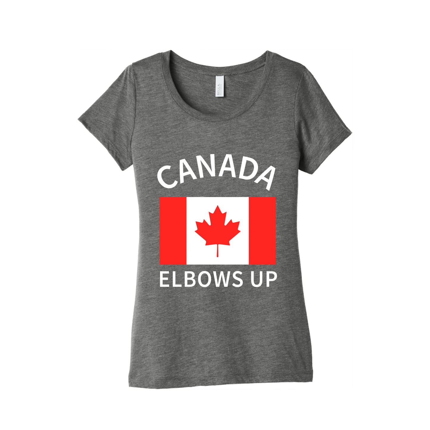 Elbows Up Canada Womens Triblend Tee