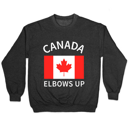 Elbows Up Canada Crewneck Sweatshirt