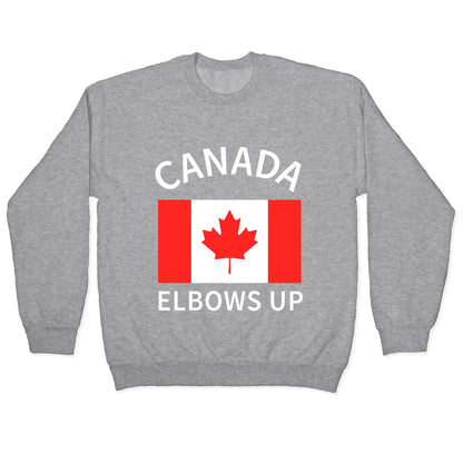 Elbows Up Canada Crewneck Sweatshirt