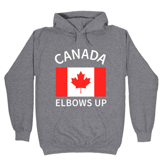 Elbows Up Canada Hoodie