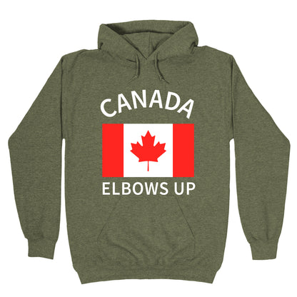 Elbows Up Canada Hoodie