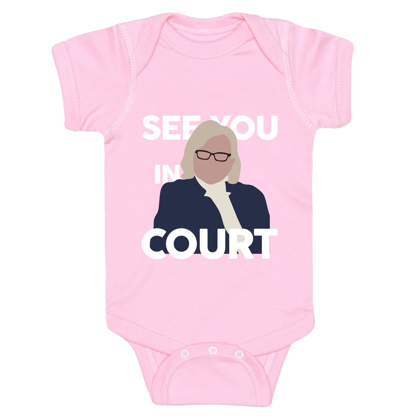 Governor Janet Mills See You In Court  Baby One-Piece
