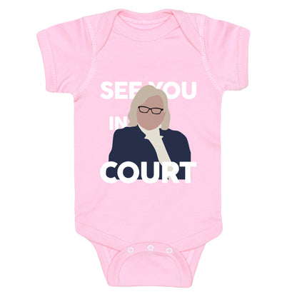 Governor Janet Mills See You In Court  Baby One-Piece
