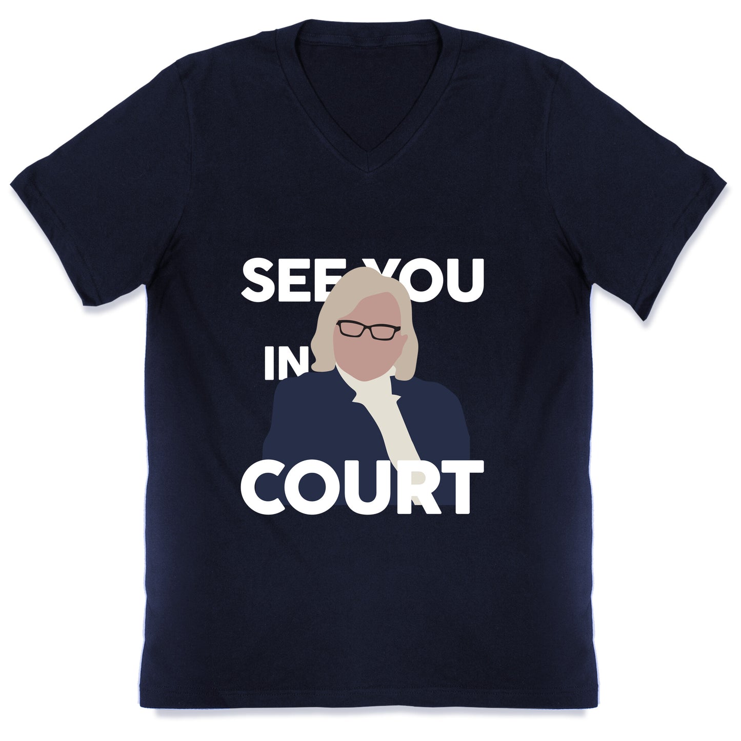 Governor Janet Mills See You In Court  V-Neck
