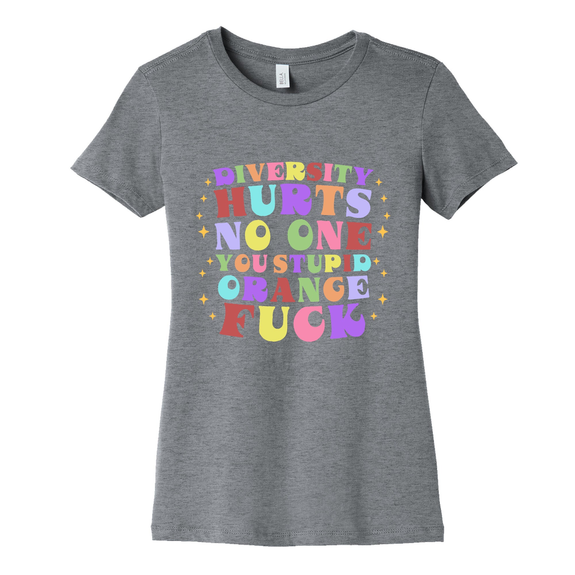 Diversity Hurts No One Womens Cotton Tee