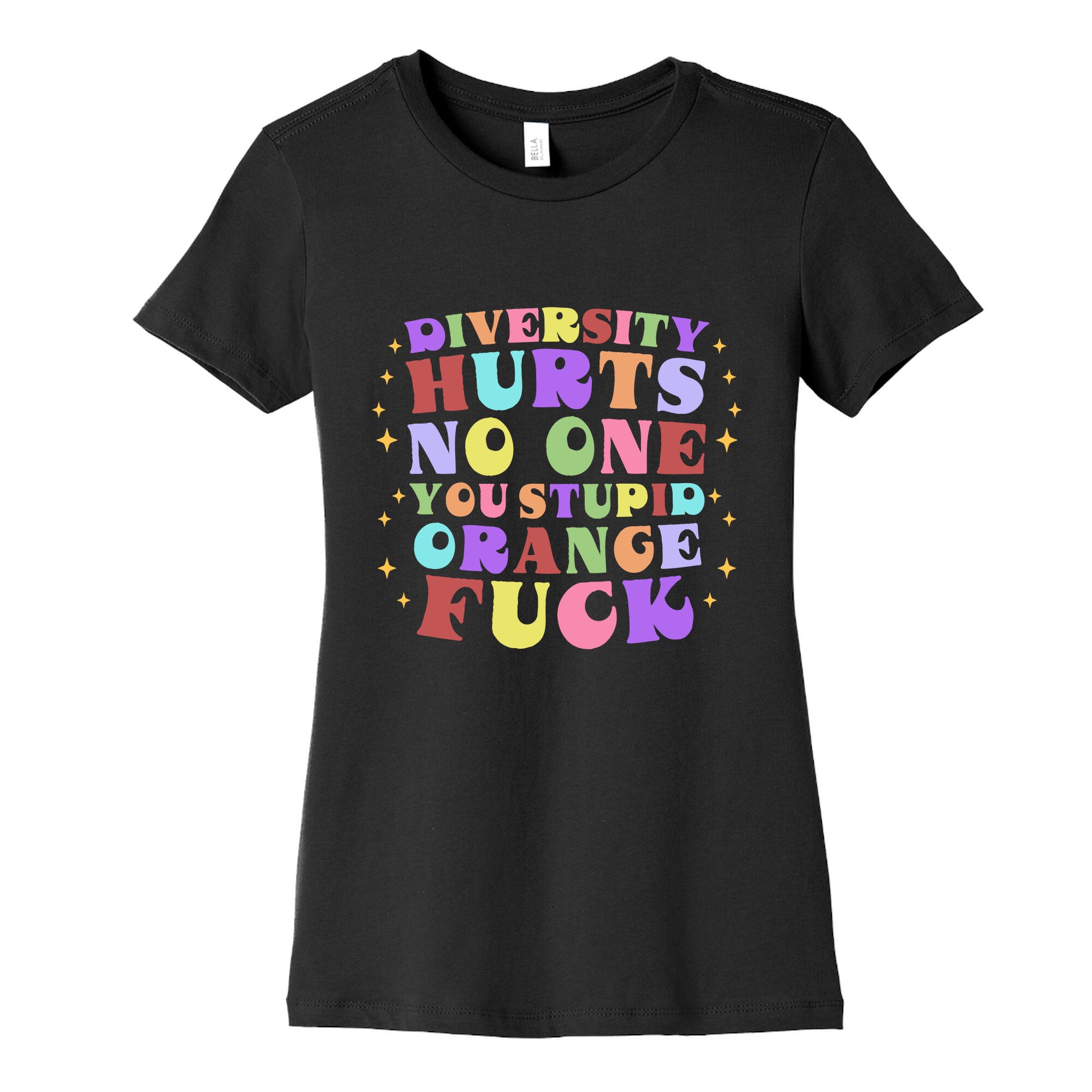 Diversity Hurts No One Womens Cotton Tee