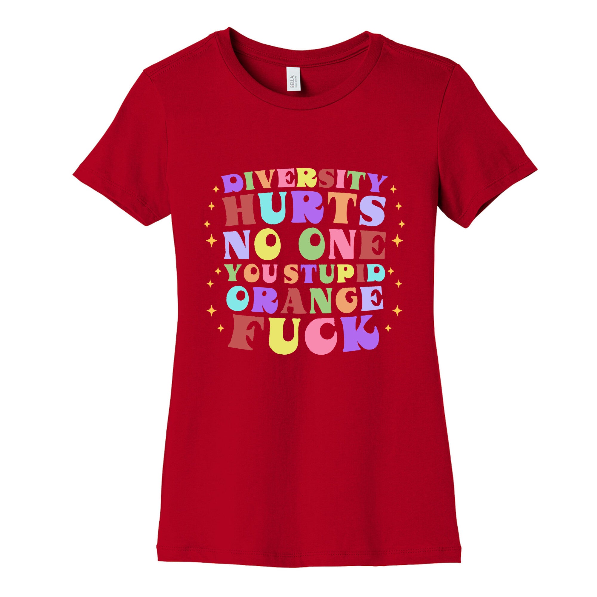 Diversity Hurts No One Womens Cotton Tee