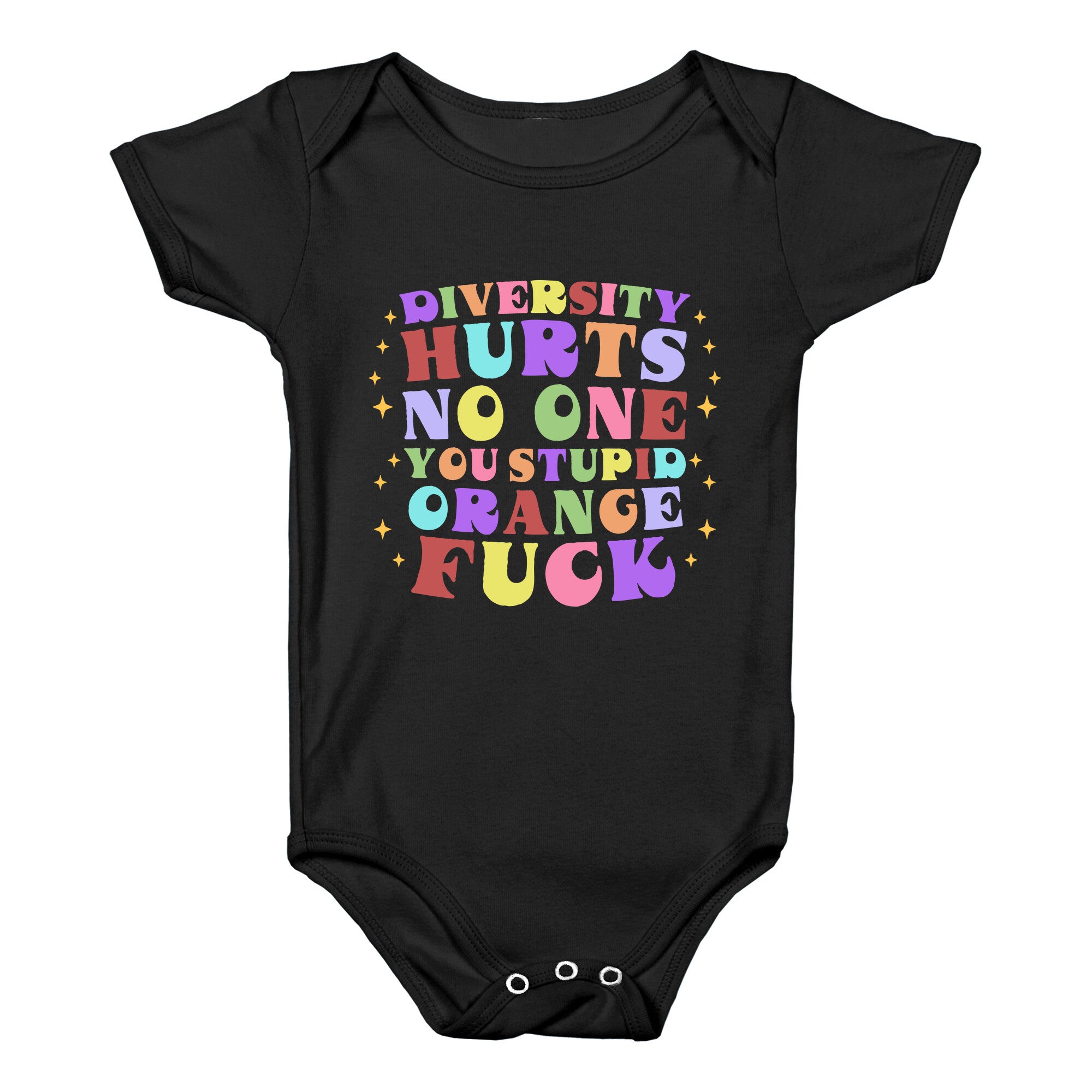 Diversity Hurts No One Baby One-Piece