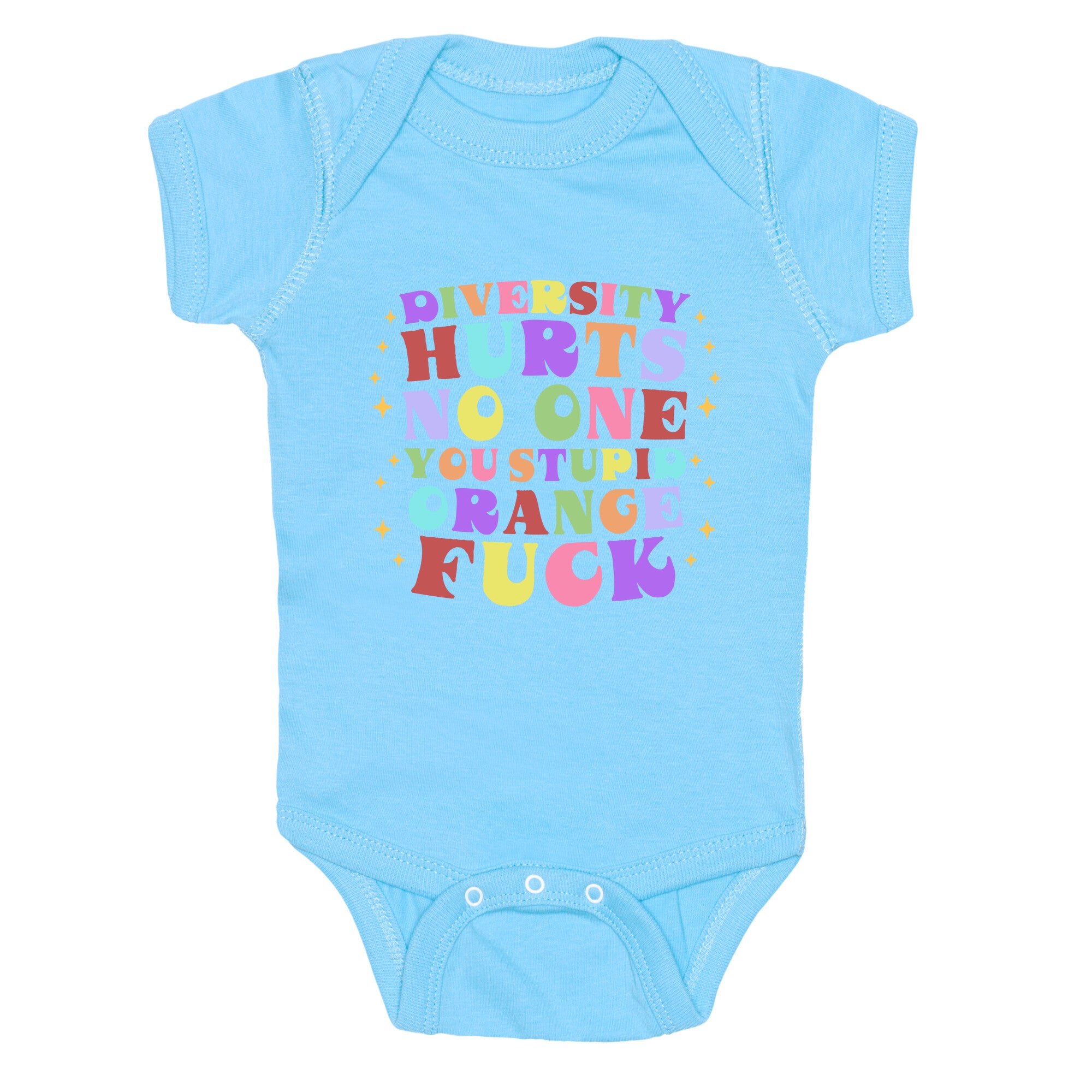 Diversity Hurts No One Baby One-Piece