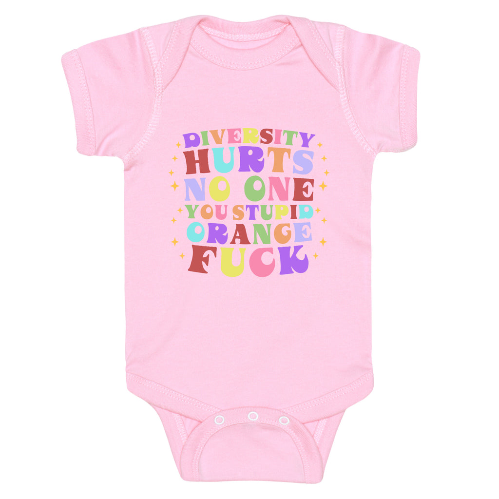 Diversity Hurts No One Baby One-Piece