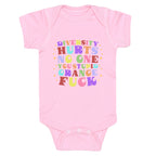 Diversity Hurts No One Baby One-Piece