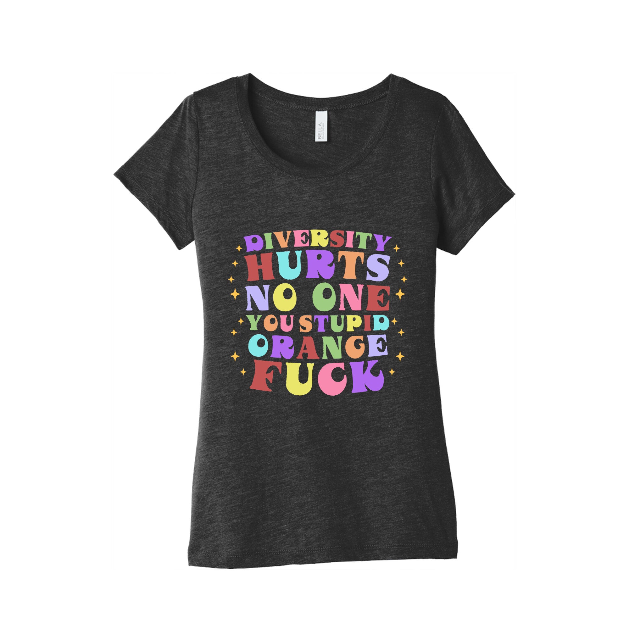 Diversity Hurts No One Womens Triblend Tee