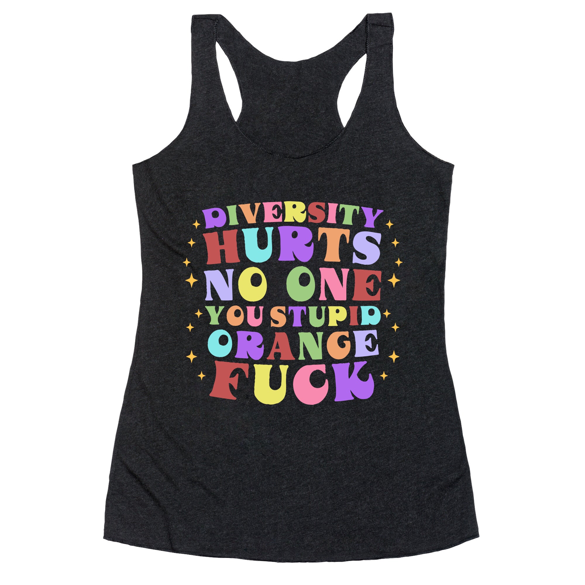Diversity Hurts No One Racerback Tank