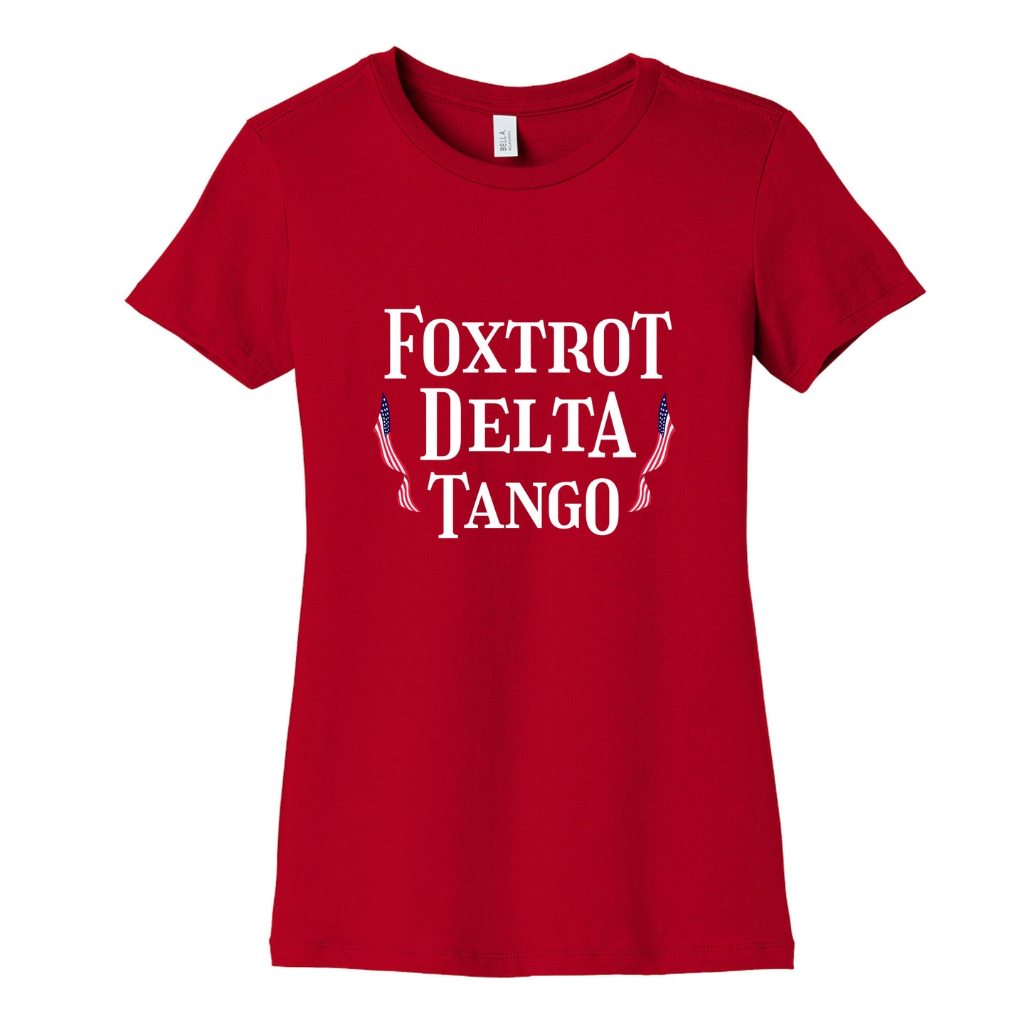 Foxtrot Delta Tango Womens Cotton Tee