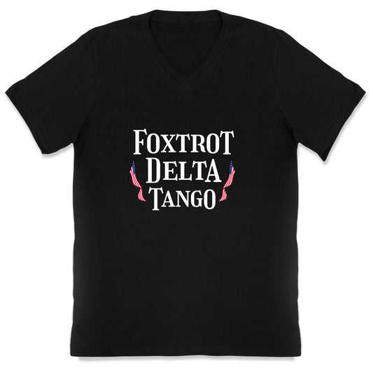 Foxtrot Delta Tango V-Neck