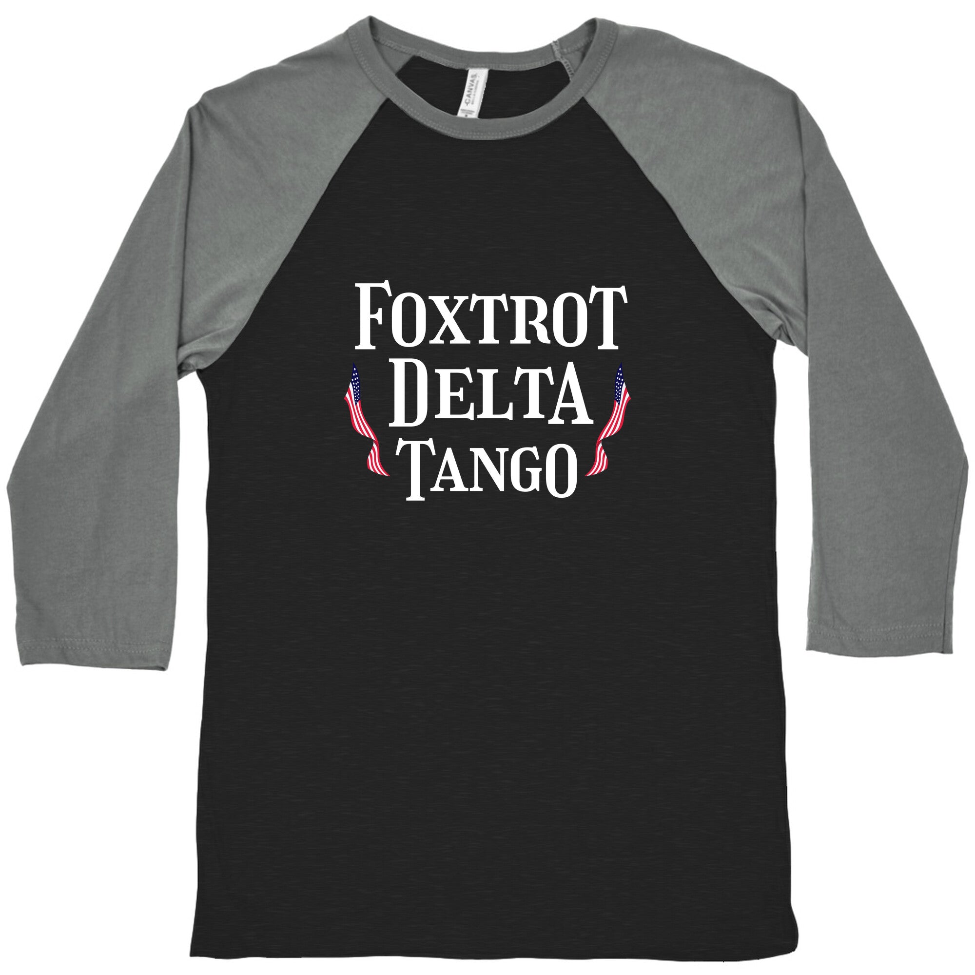 Foxtrot Delta Tango Baseball Tee