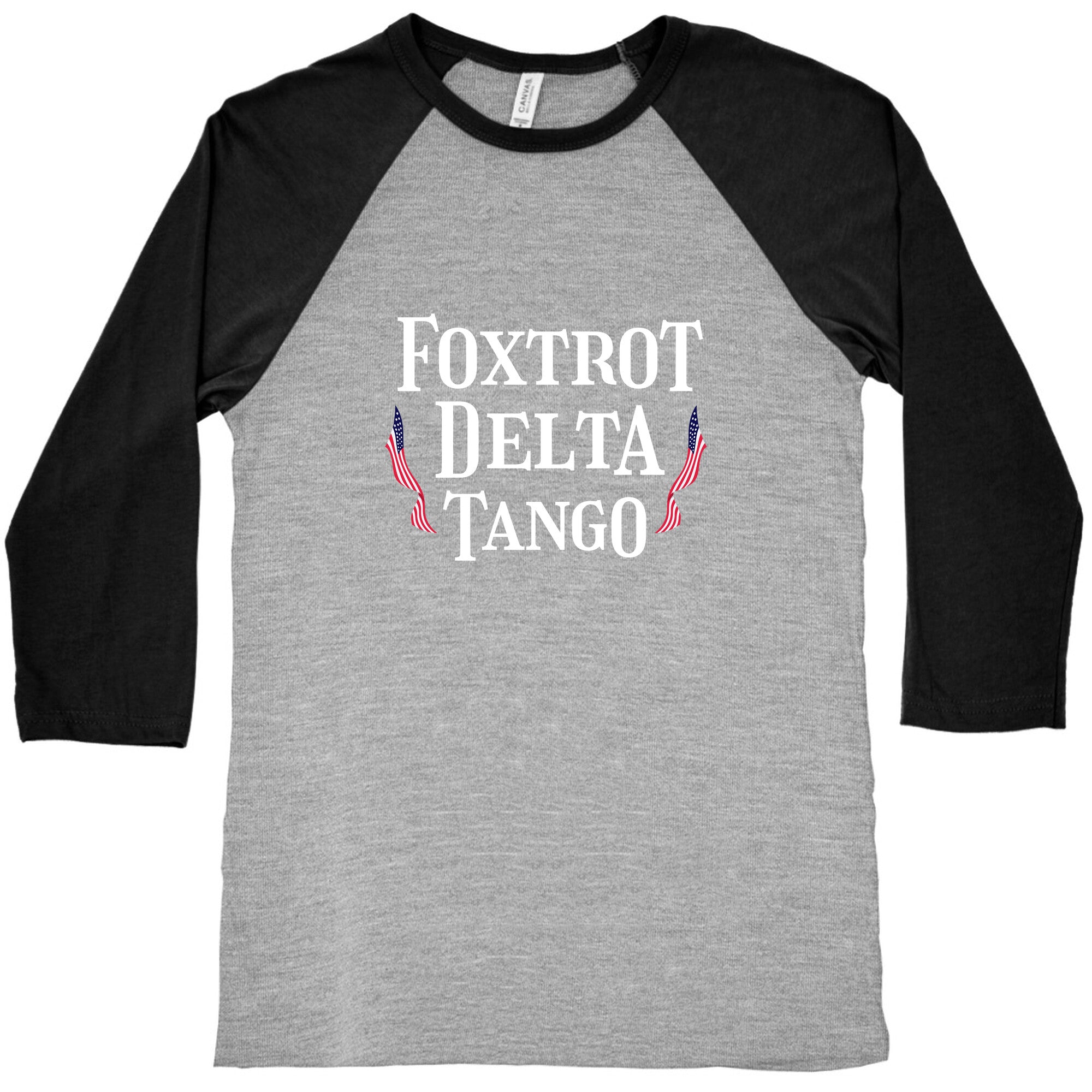 Foxtrot Delta Tango Baseball Tee