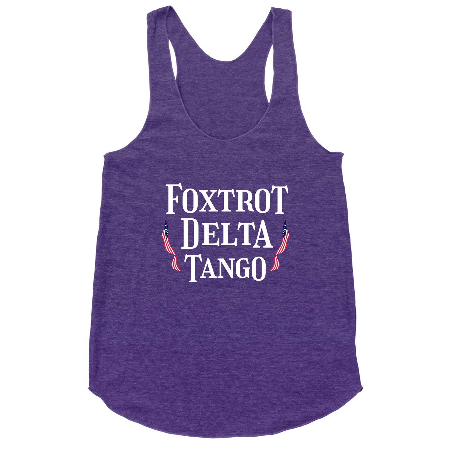 Foxtrot Delta Tango Racerback Tank