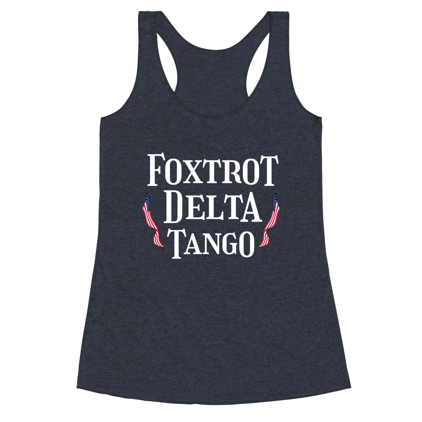 Foxtrot Delta Tango Racerback Tank