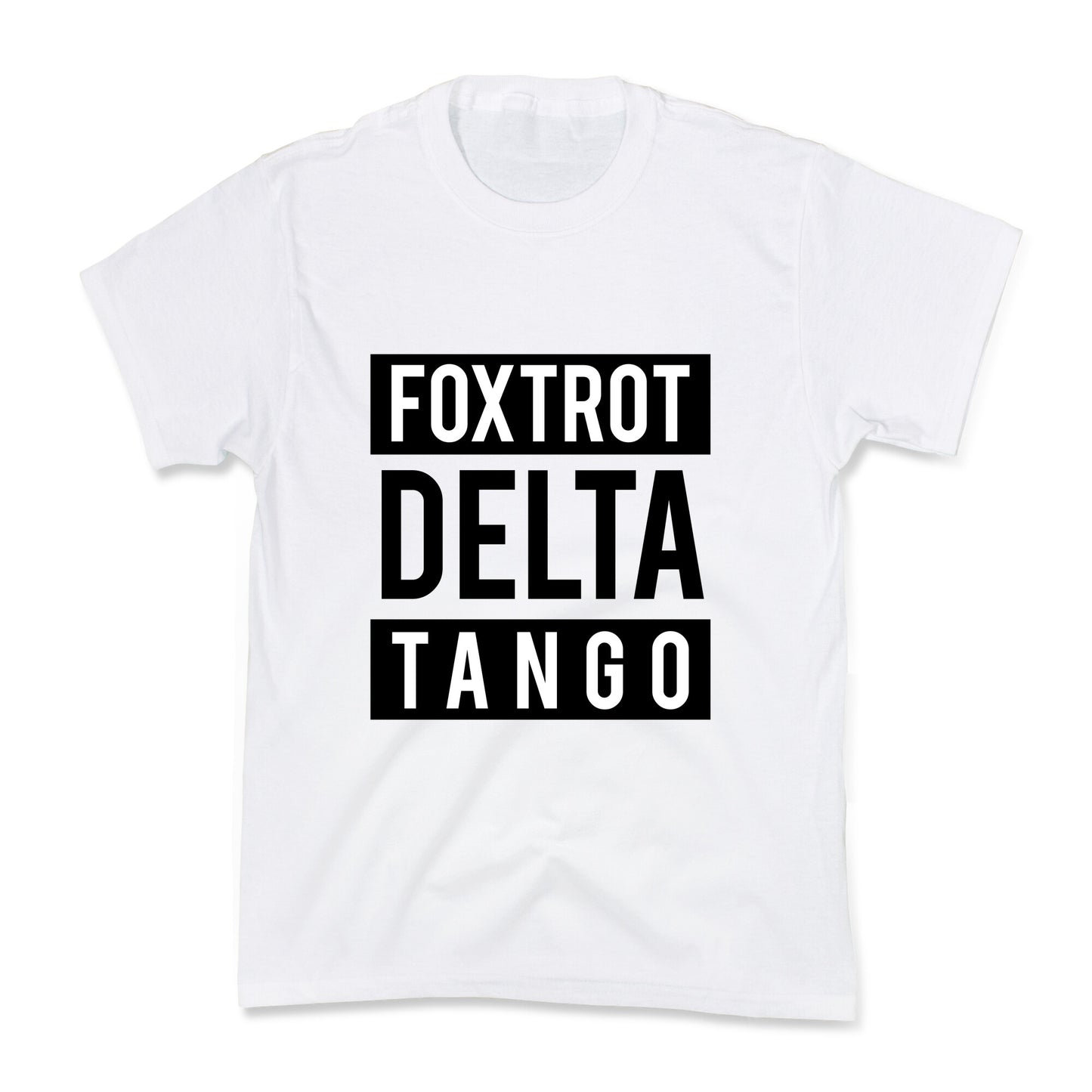 FDT Foxtrot Delta Tango Kids Tee