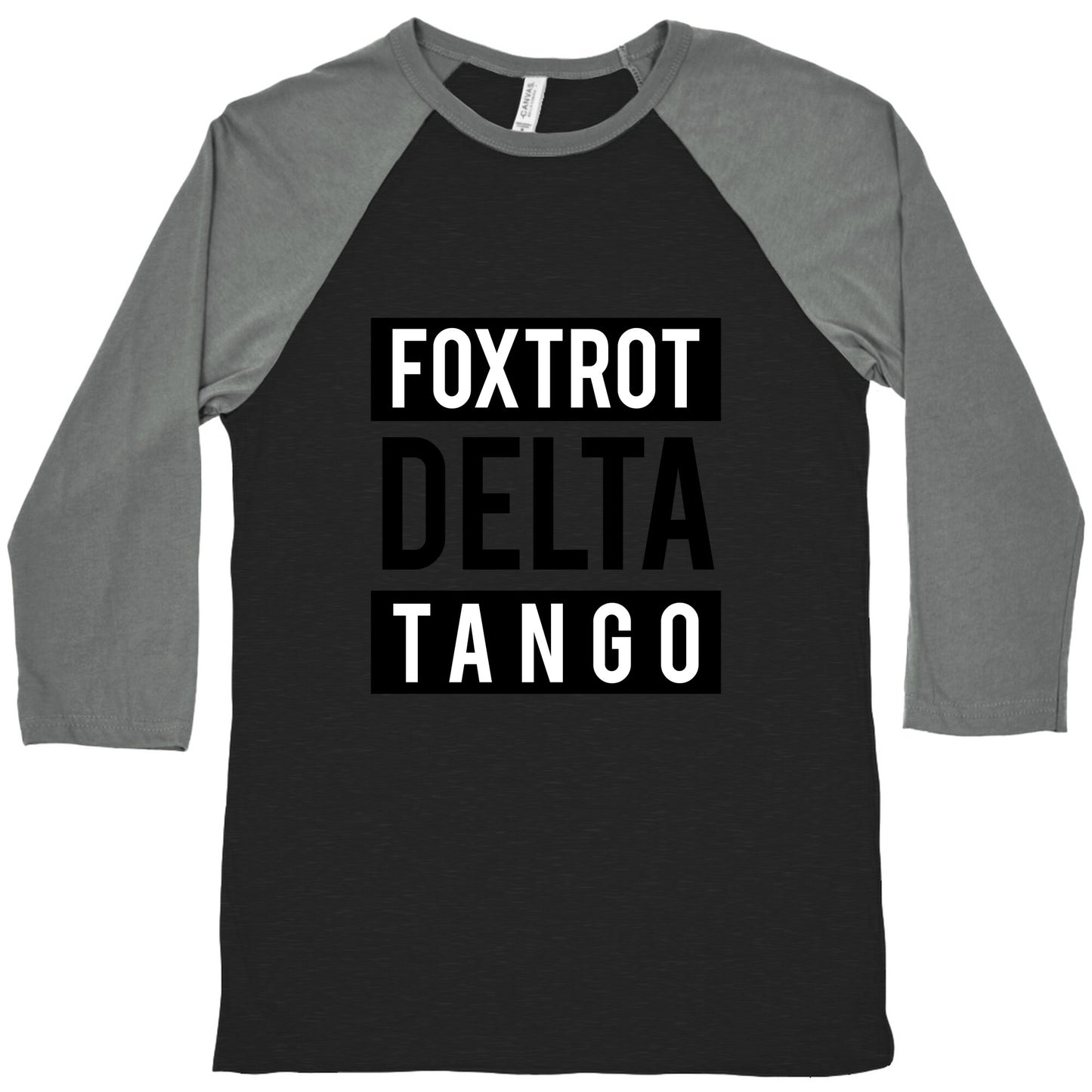 FDT Foxtrot Delta Tango Baseball Tee