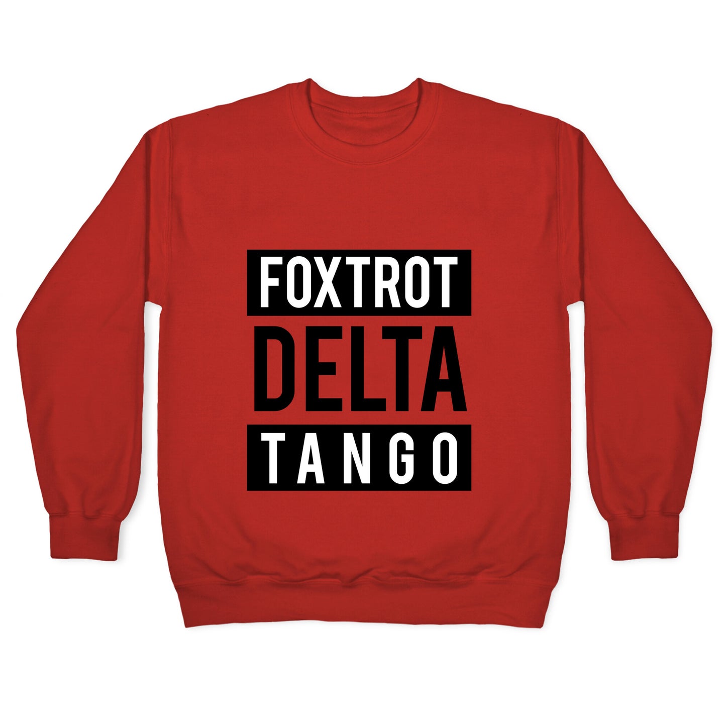 FDT Foxtrot Delta Tango Crewneck Sweatshirt