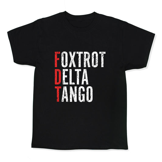 Foxtrot Delta Tango FDT Kids Tee