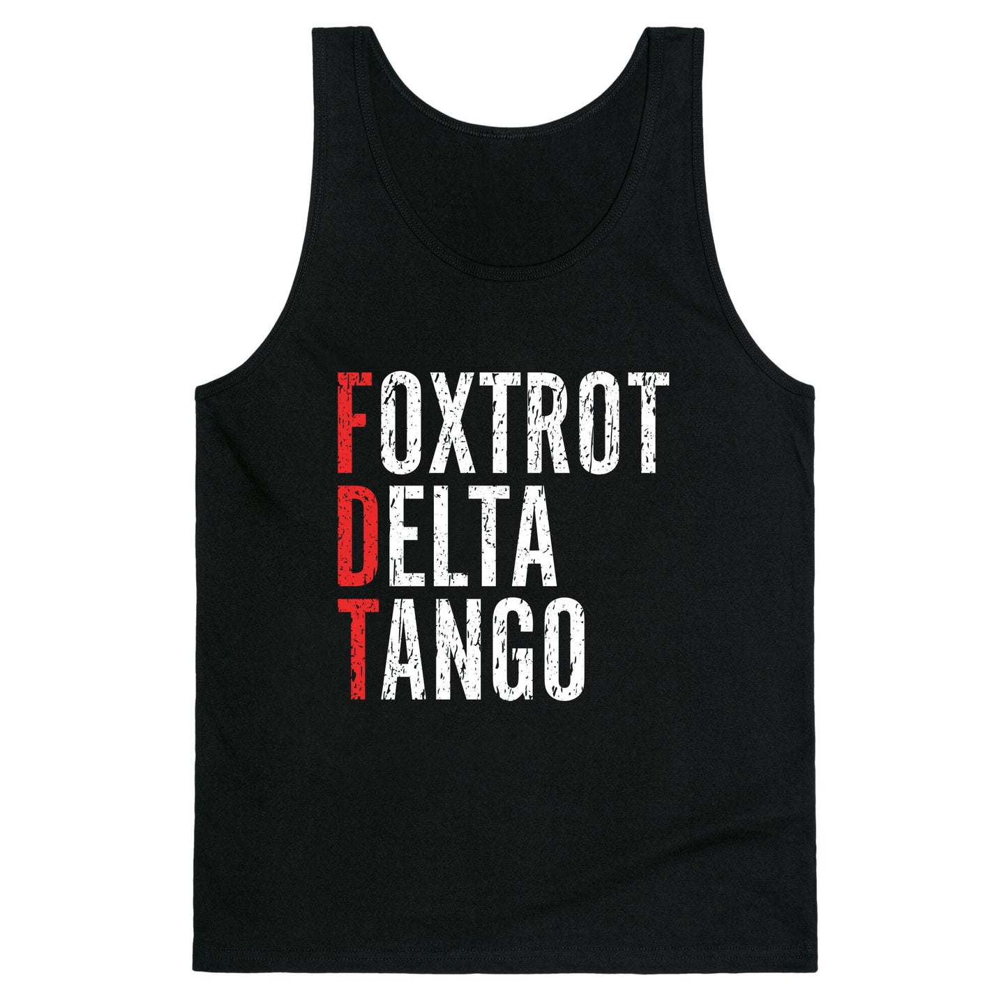 Foxtrot Delta Tango FDT Tank Top