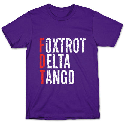 Foxtrot Delta Tango FDT T-Shirt