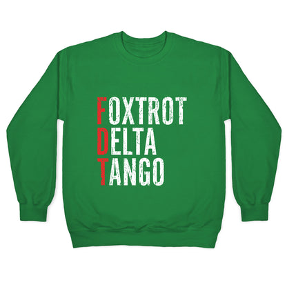 Foxtrot Delta Tango FDT Crewneck Sweatshirt