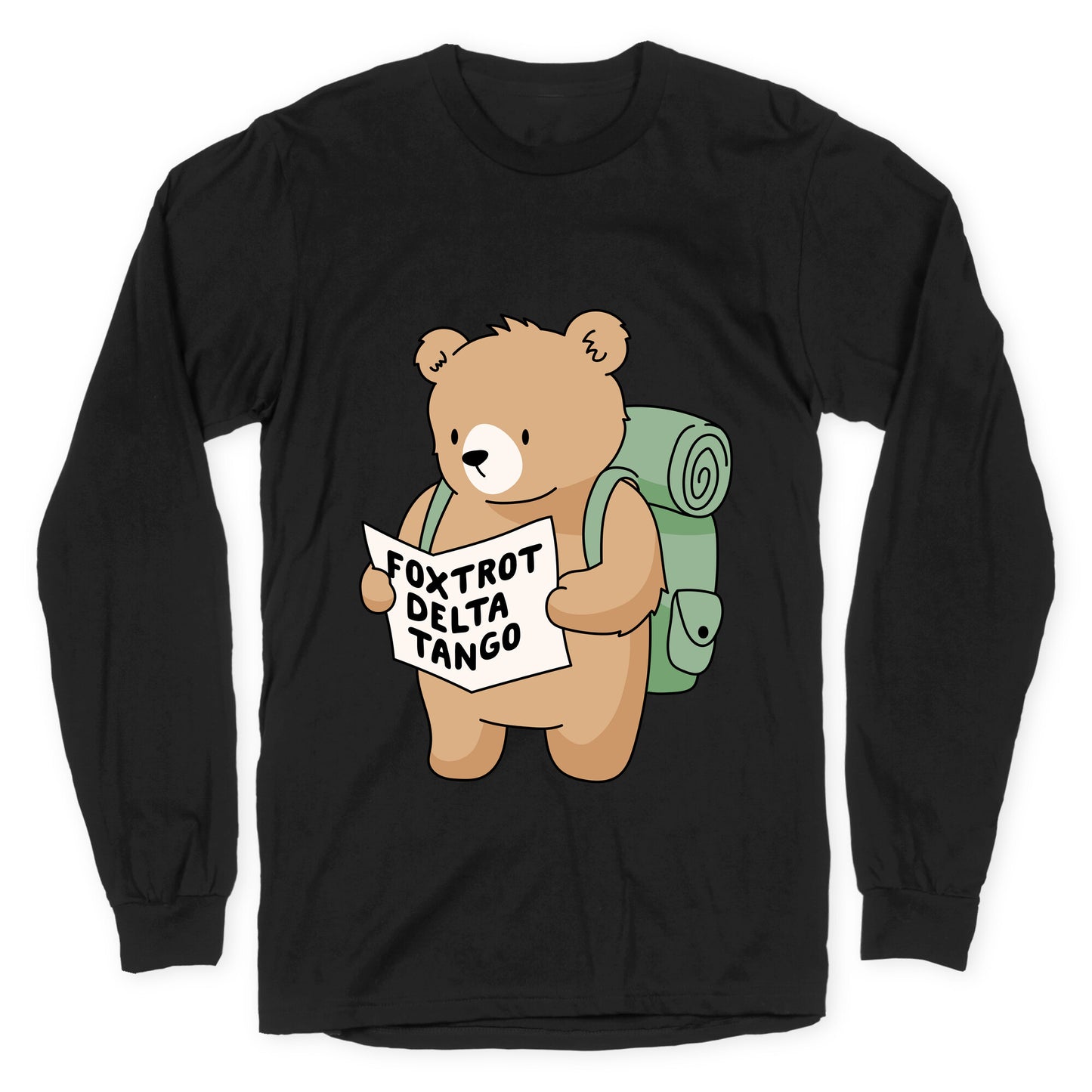 Foxtrot Delta Tango Bear Longsleeve Tee