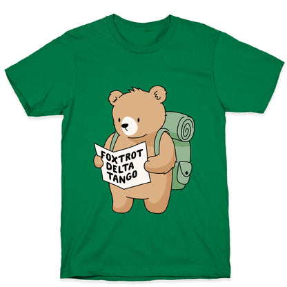 Foxtrot Delta Tango Bear T-Shirt
