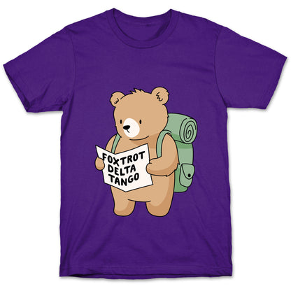 Foxtrot Delta Tango Bear T-Shirt