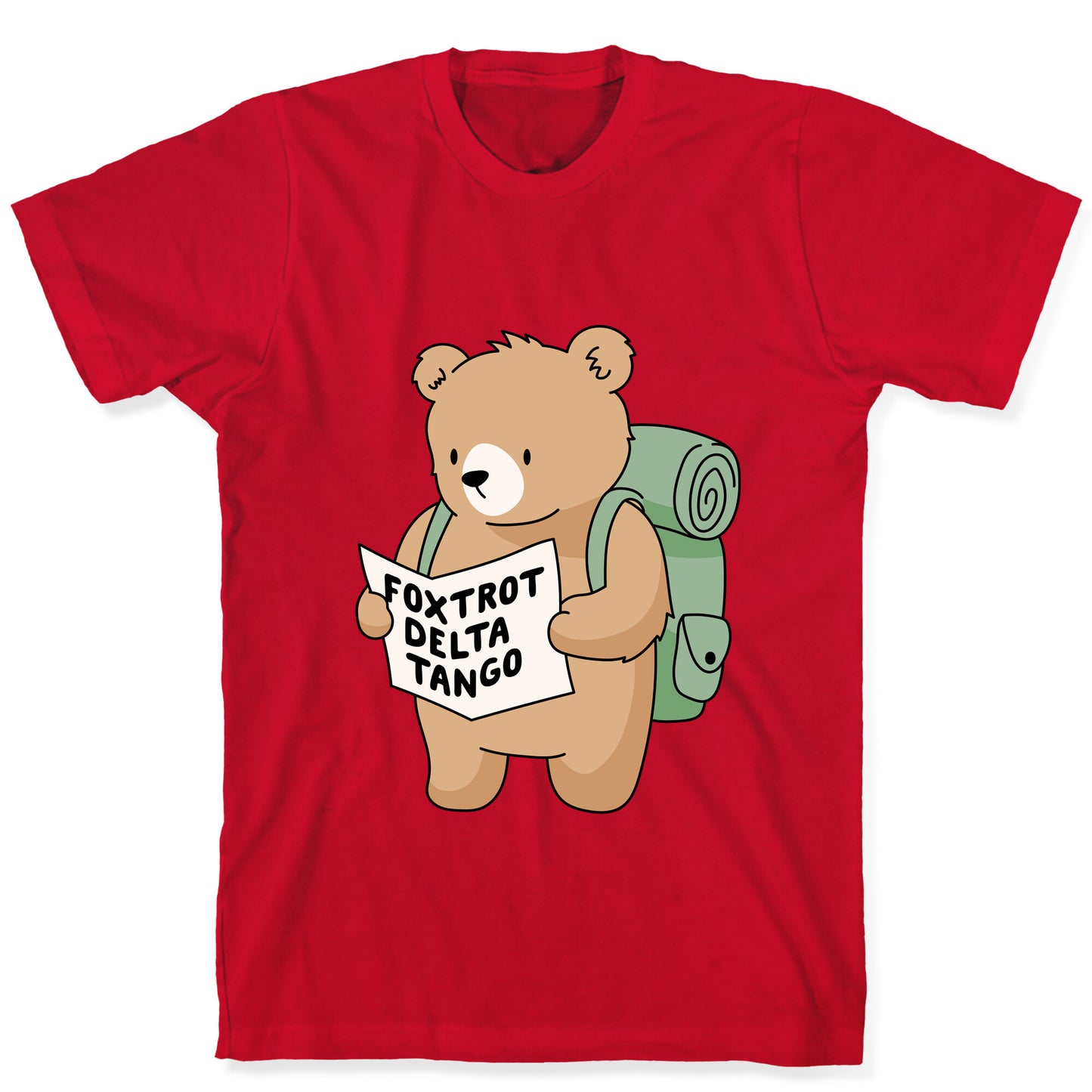 Foxtrot Delta Tango Bear T-Shirt