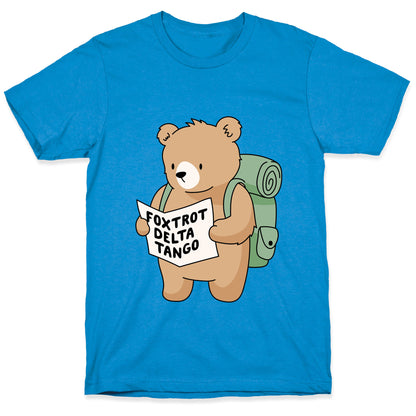 Foxtrot Delta Tango Bear T-Shirt