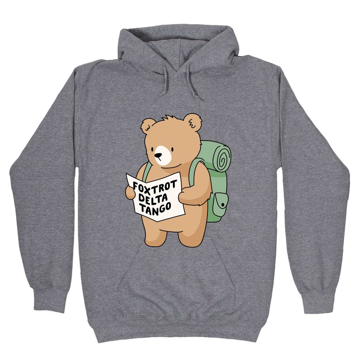 Foxtrot Delta Tango Bear Hoodie