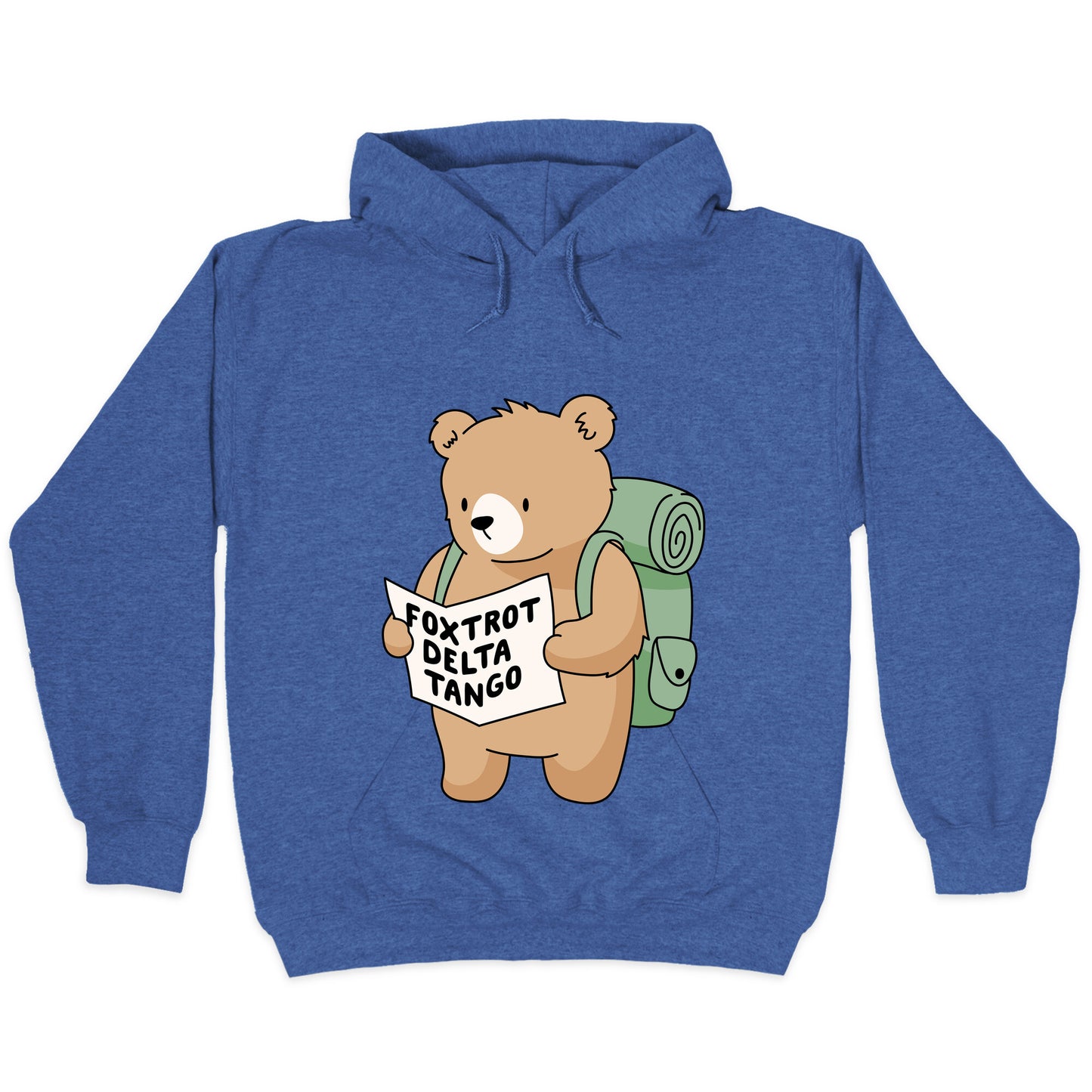 Foxtrot Delta Tango Bear Hoodie