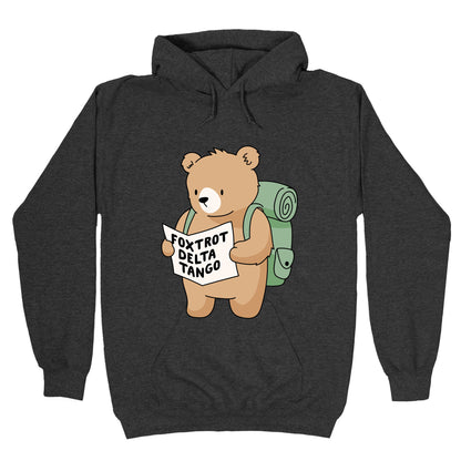 Foxtrot Delta Tango Bear Hoodie