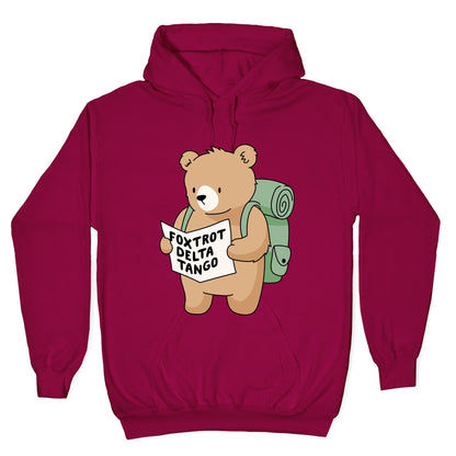 Foxtrot Delta Tango Bear Hoodie