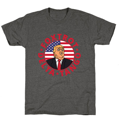 Foxtrot Delta Tango Trump Unisex Triblend Tee