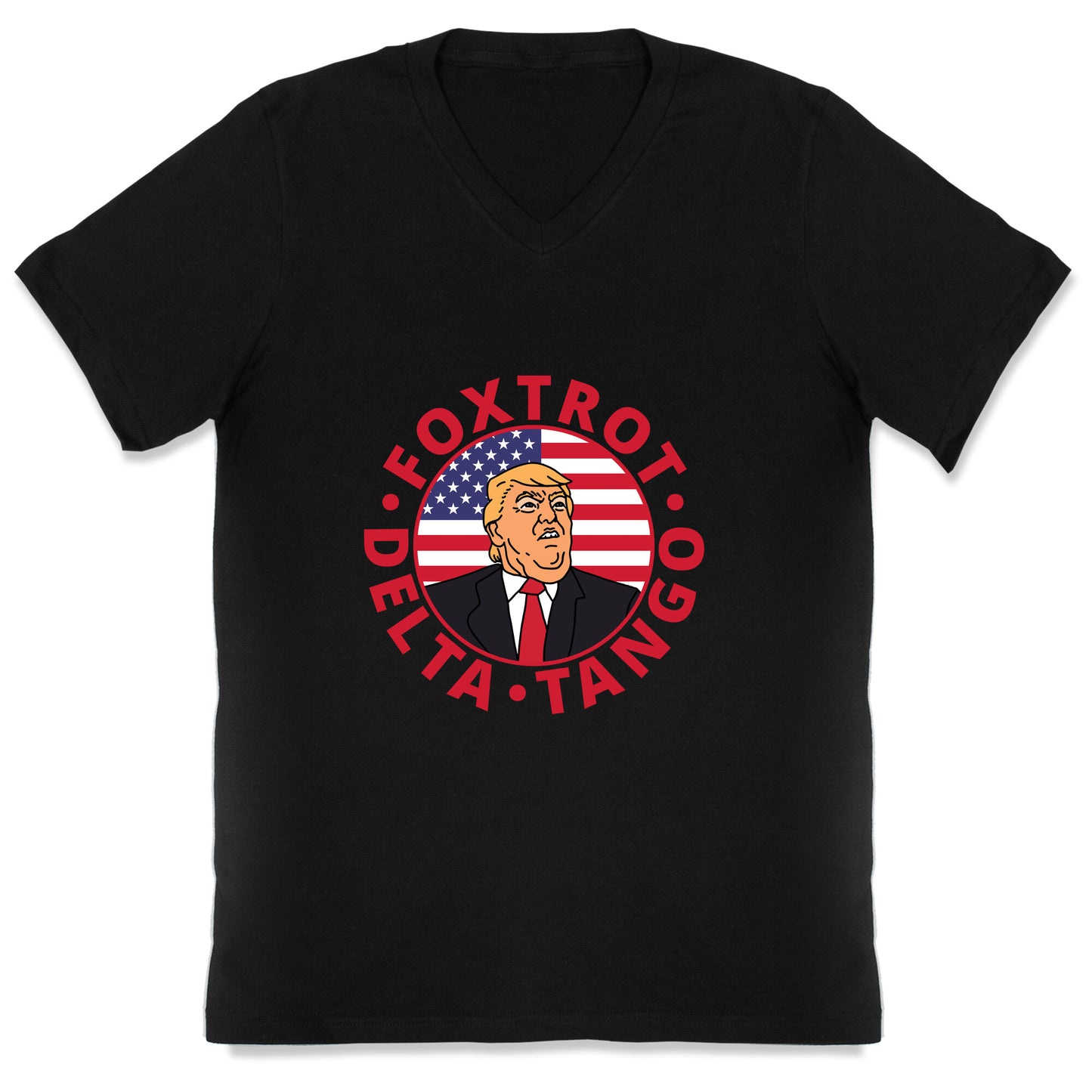 Foxtrot Delta Tango Trump V-Neck