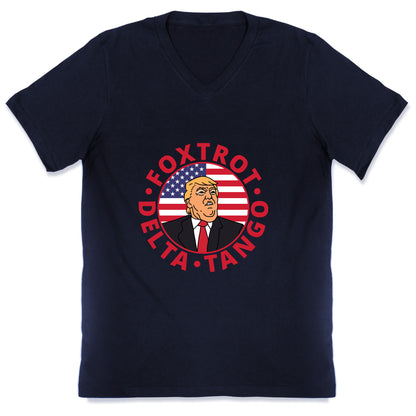 Foxtrot Delta Tango Trump V-Neck